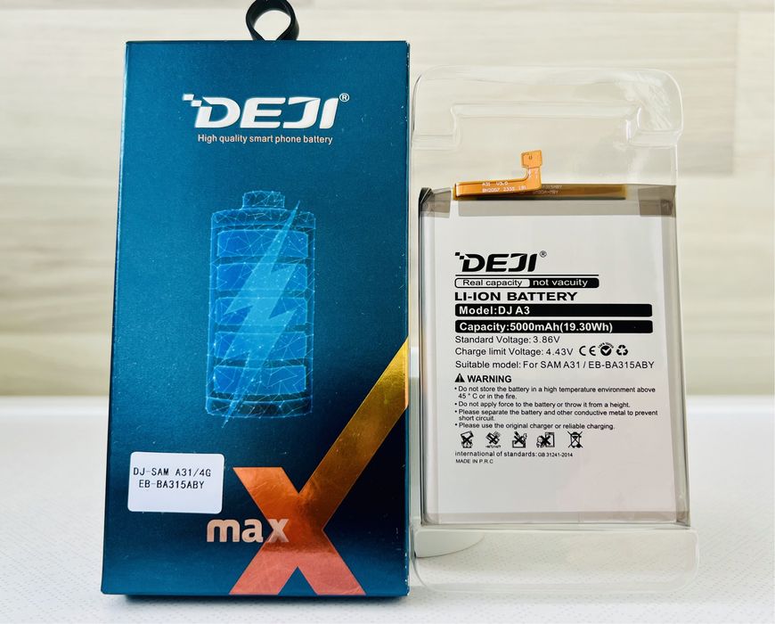 Акумулятор Samsung Galaxy A31 EB-BA315ABY 5000 mAh Deji
