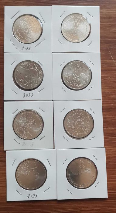 Moedas comemorativas portuguesas de 5€ - 2023