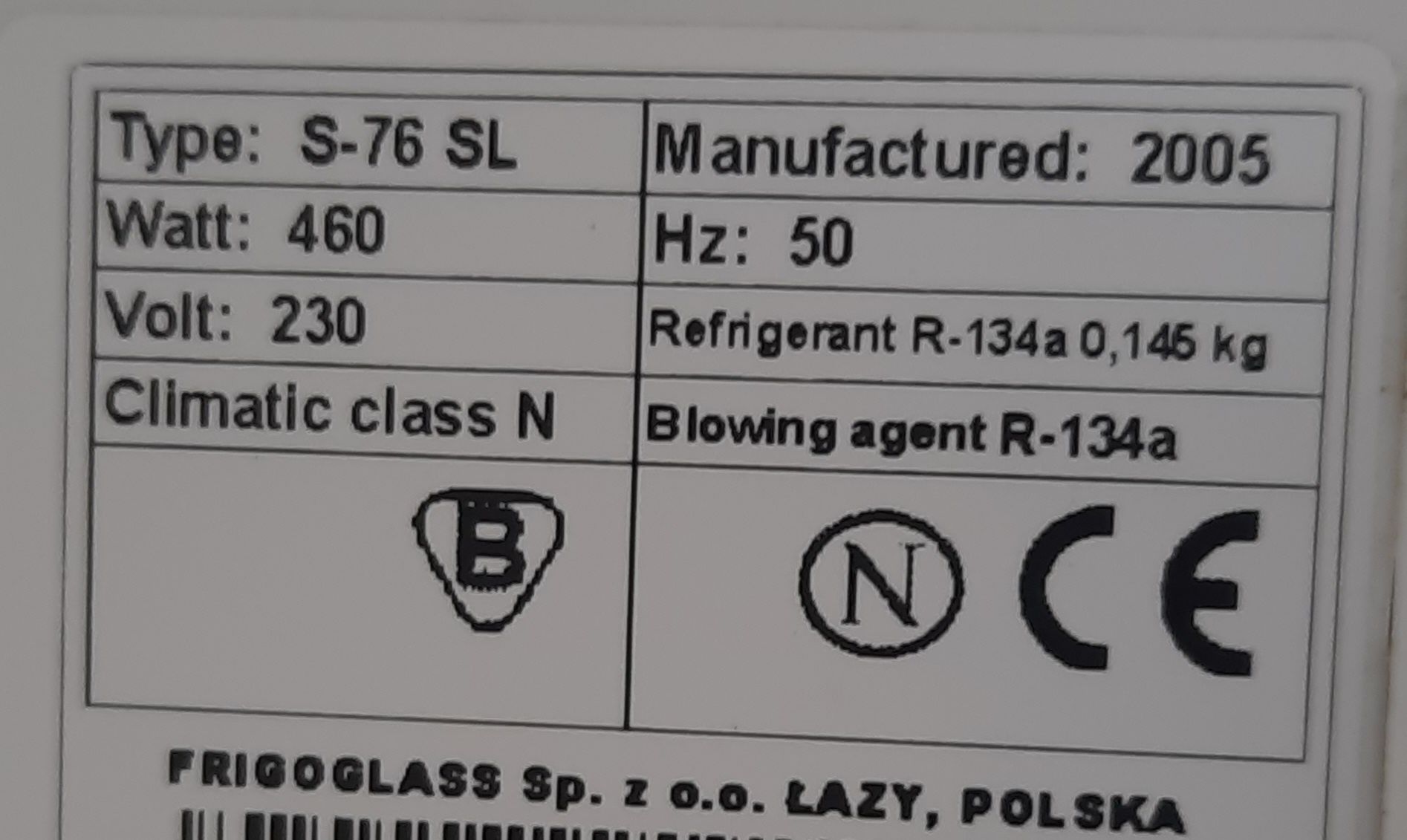 Sprzedam Lodówkę witrynę chłodniczą