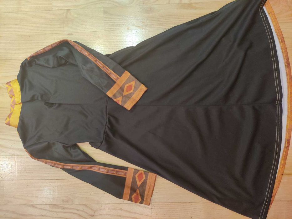 ANNA 5-6/110-116/tunika brąz/Kraina lodu Frozen księżniczka strój/Elsa