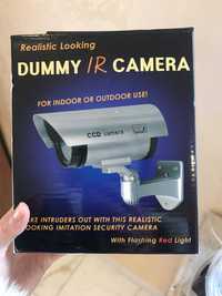 Камера муляж серебристая IP dummy
