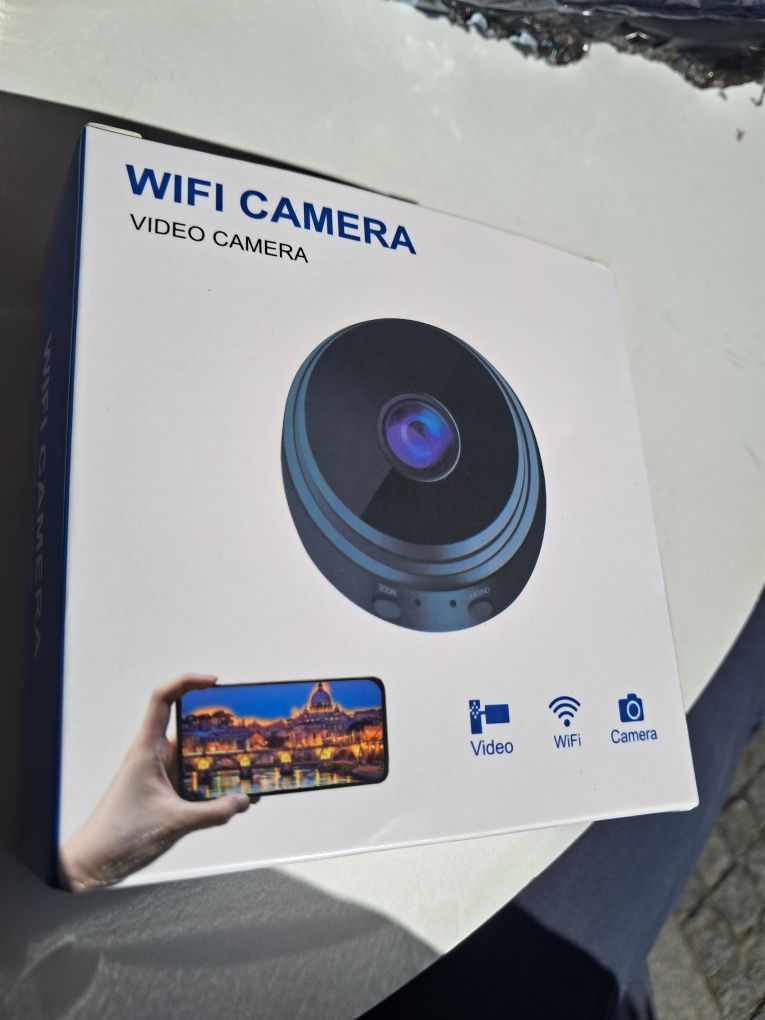 Mini Camera WIFI com cartao SD