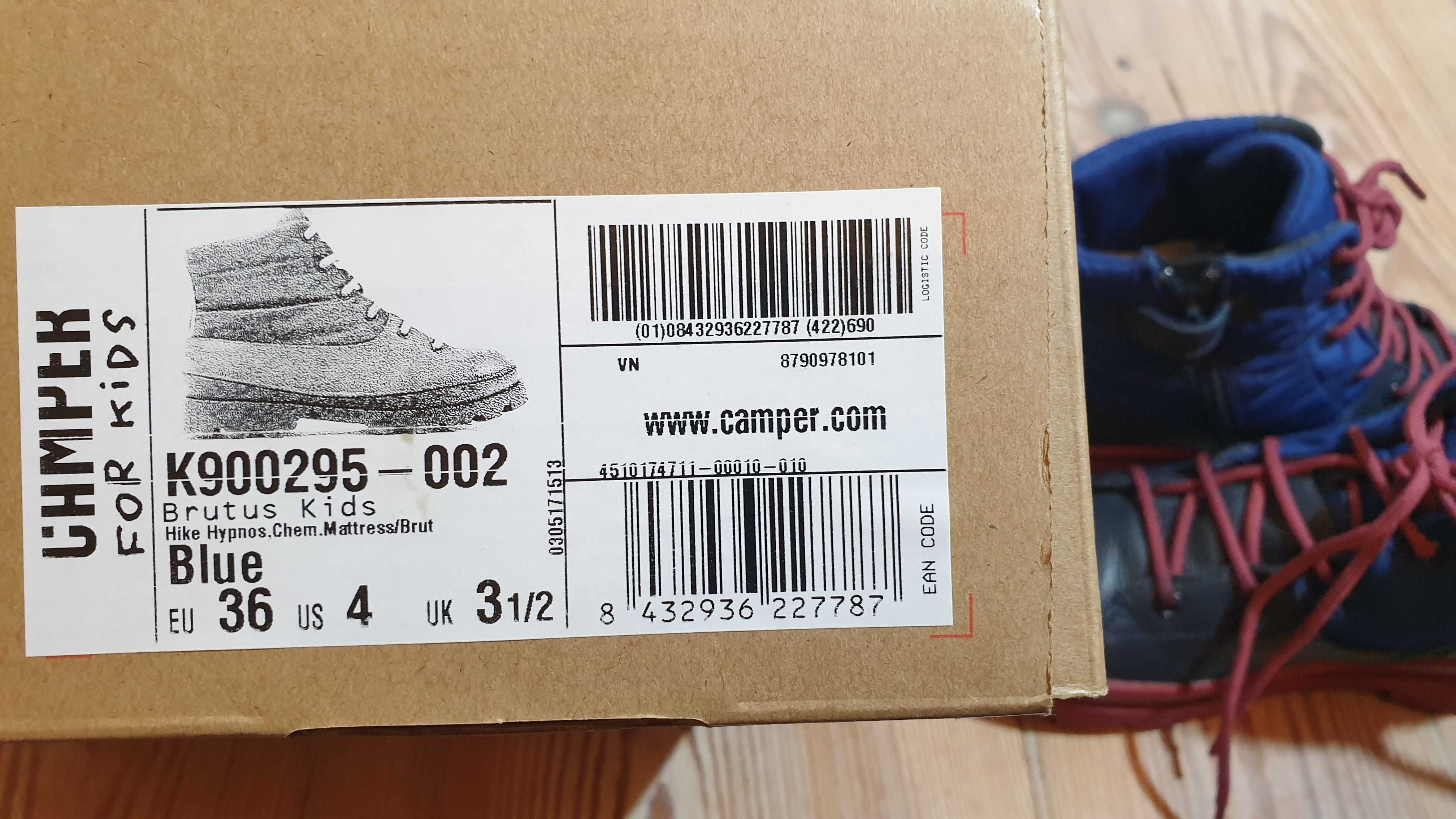Dziecięce buty Camper Brutus Kids GORE-TEX, roz. 36 [prawie nowe]