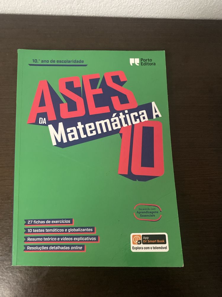 ases matemática 10 ano livro