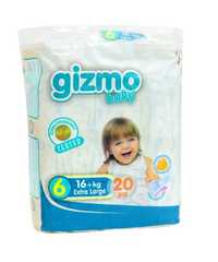 Продам памперси Gizmo baby 6 ( 16+ kg )