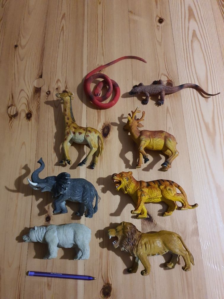 Zoo duże zwierzęta zestaw figurki zwierząt
