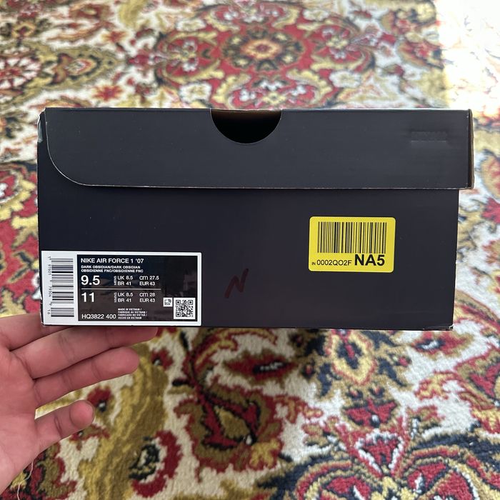 Кросівки ОРИГІНАЛ Nike Air Force 1 ‘07 Cordura (Синій)