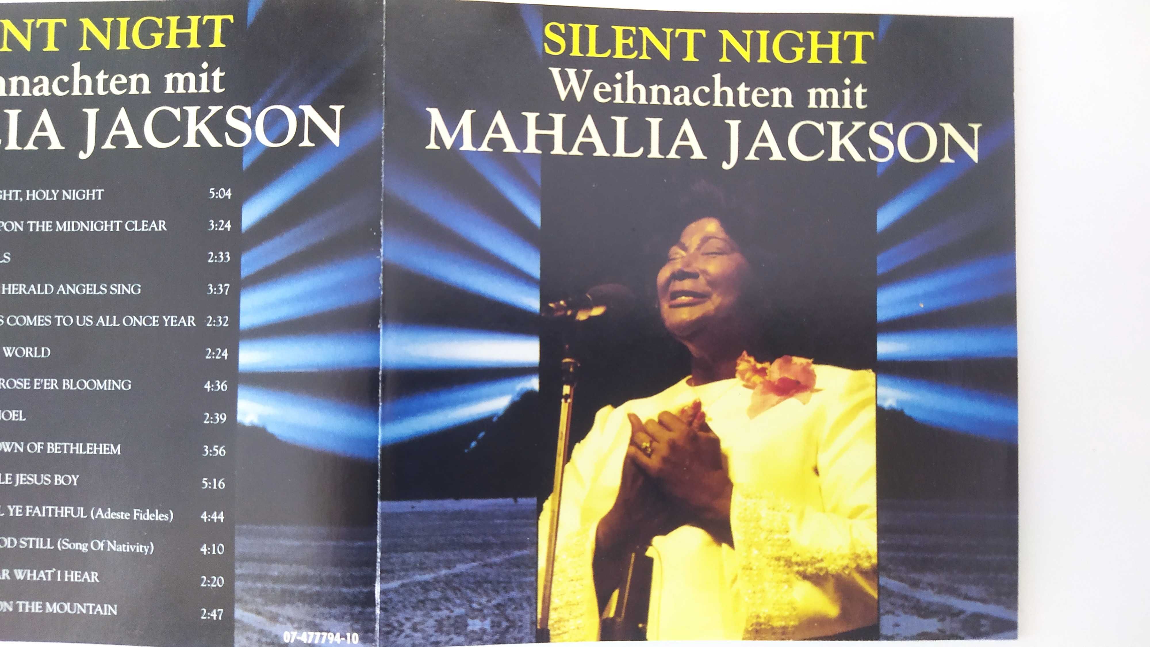 Mahalia Jacson Silent Night koędy płyta CD