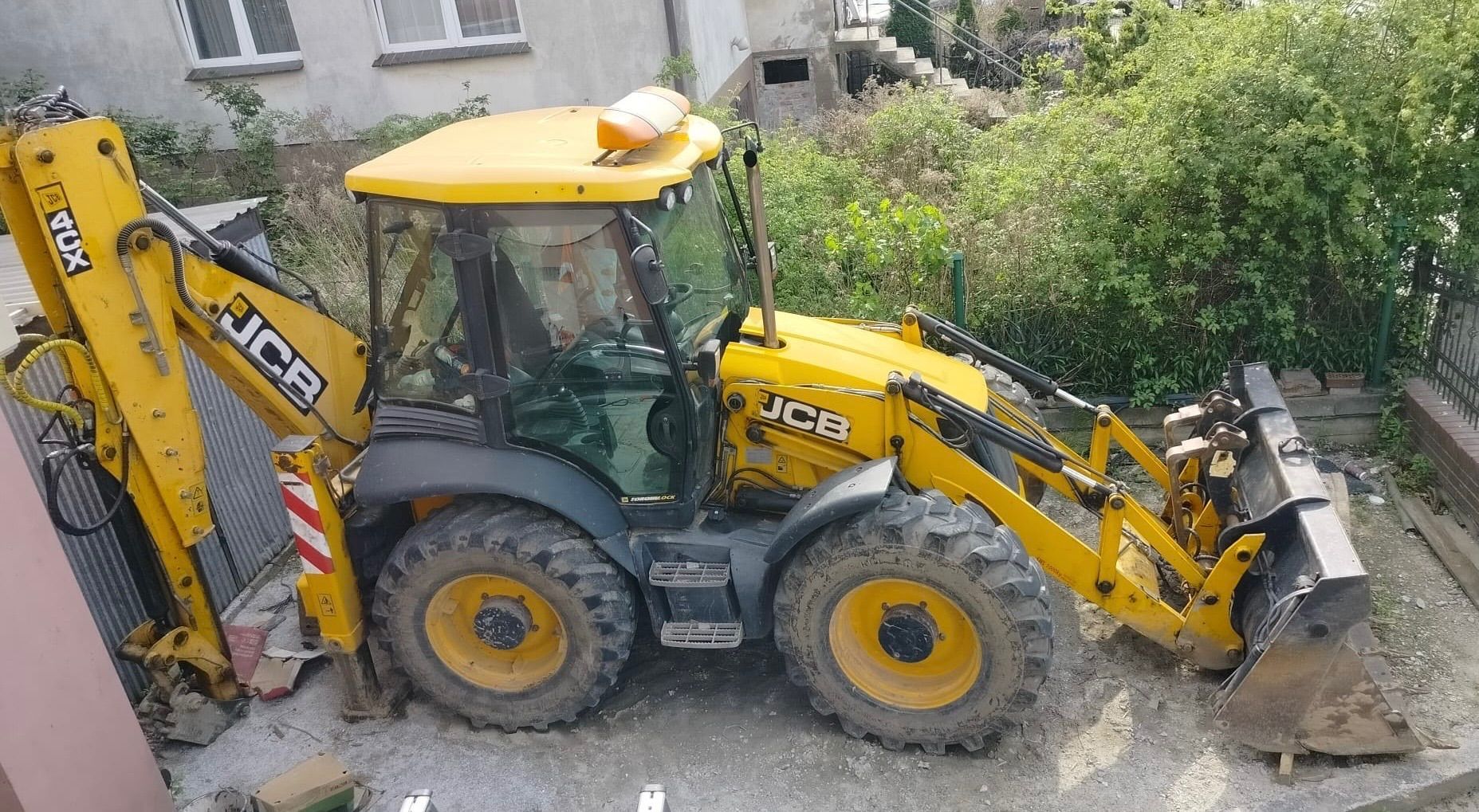 JCB 4CX  Koparka, Koparko-Ładowarka JCB 4CX Joystick + OSPRZĘT