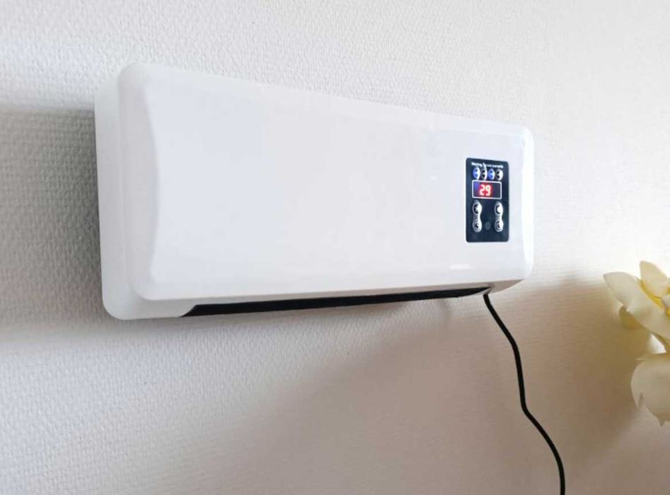 Обігрівач тепловентилятор підвісний з пультом та сушаркою дуйка 1500Вт