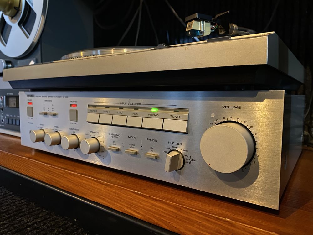 Yamaha A-500 wzmacniacz stereo HiFi integra.