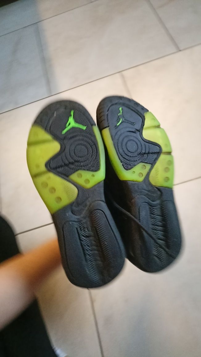 Męskie buty do koszykówki Nike Air Jordan Point lane Czarne Zielone Sz