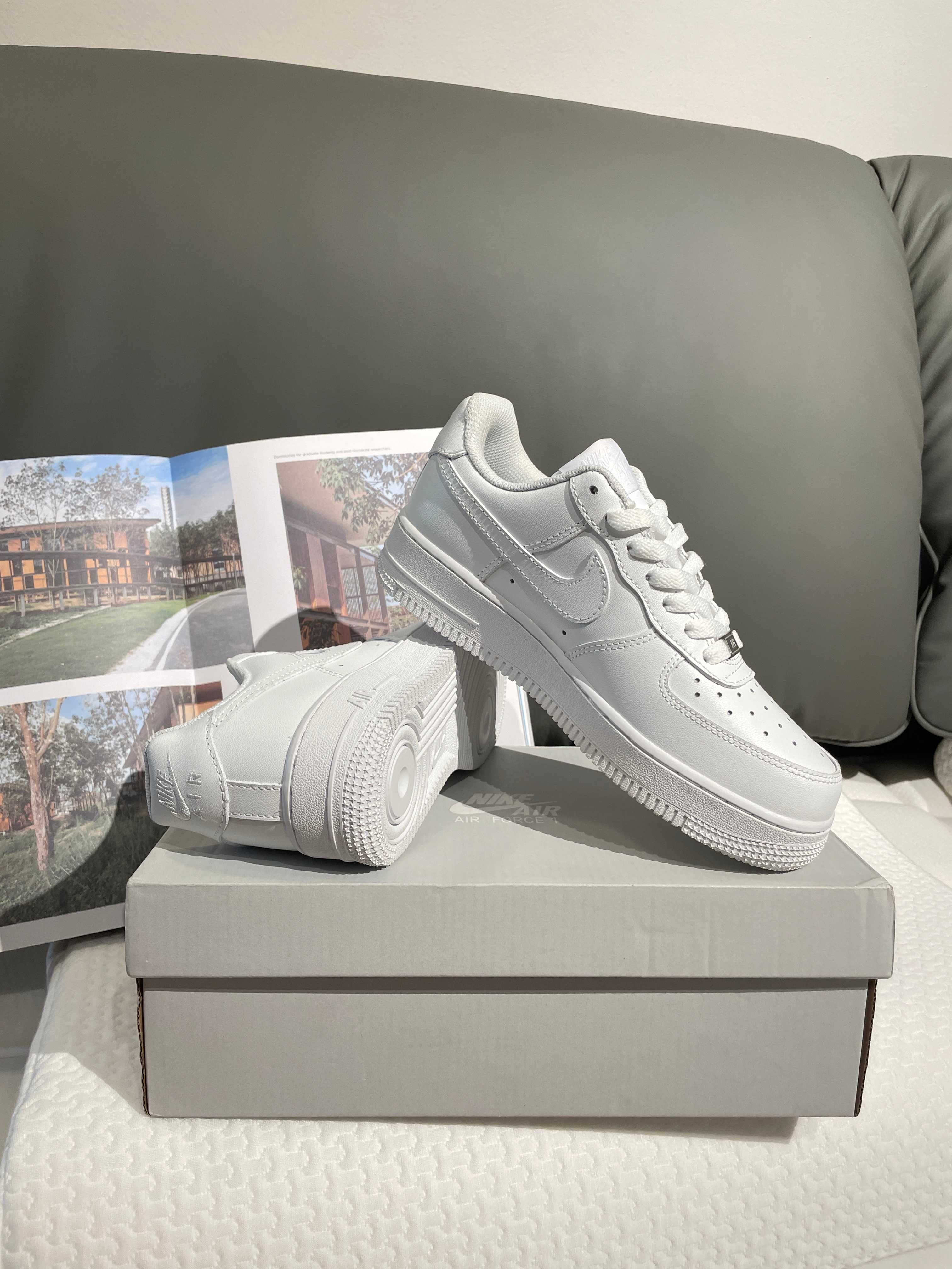 Nowe/Nike_AirForce1White "Oryglnał Trampki" R.42