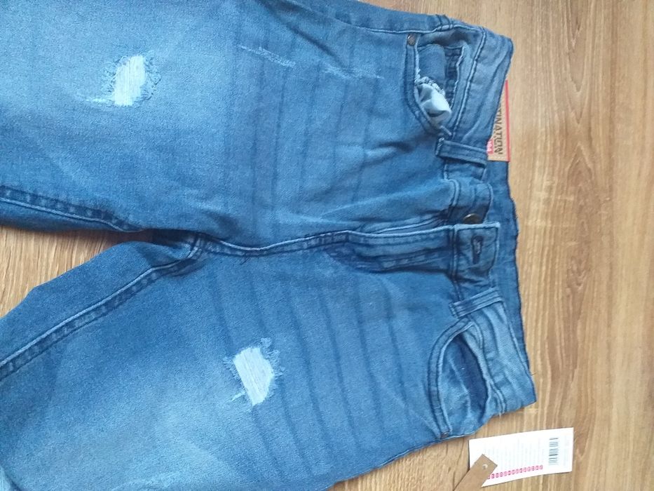 Spodnie dziewczęce nowe r. 164