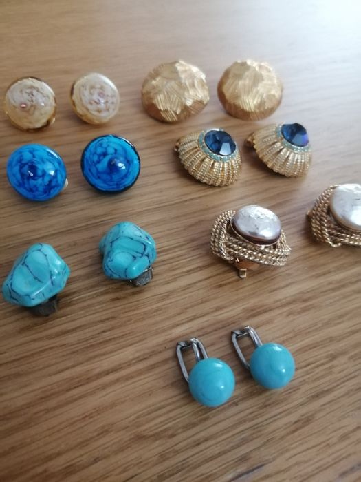 Brincos vintage (com mola)