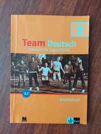 Робочий зошит Team Deutsch 2 Arbeitsbuch