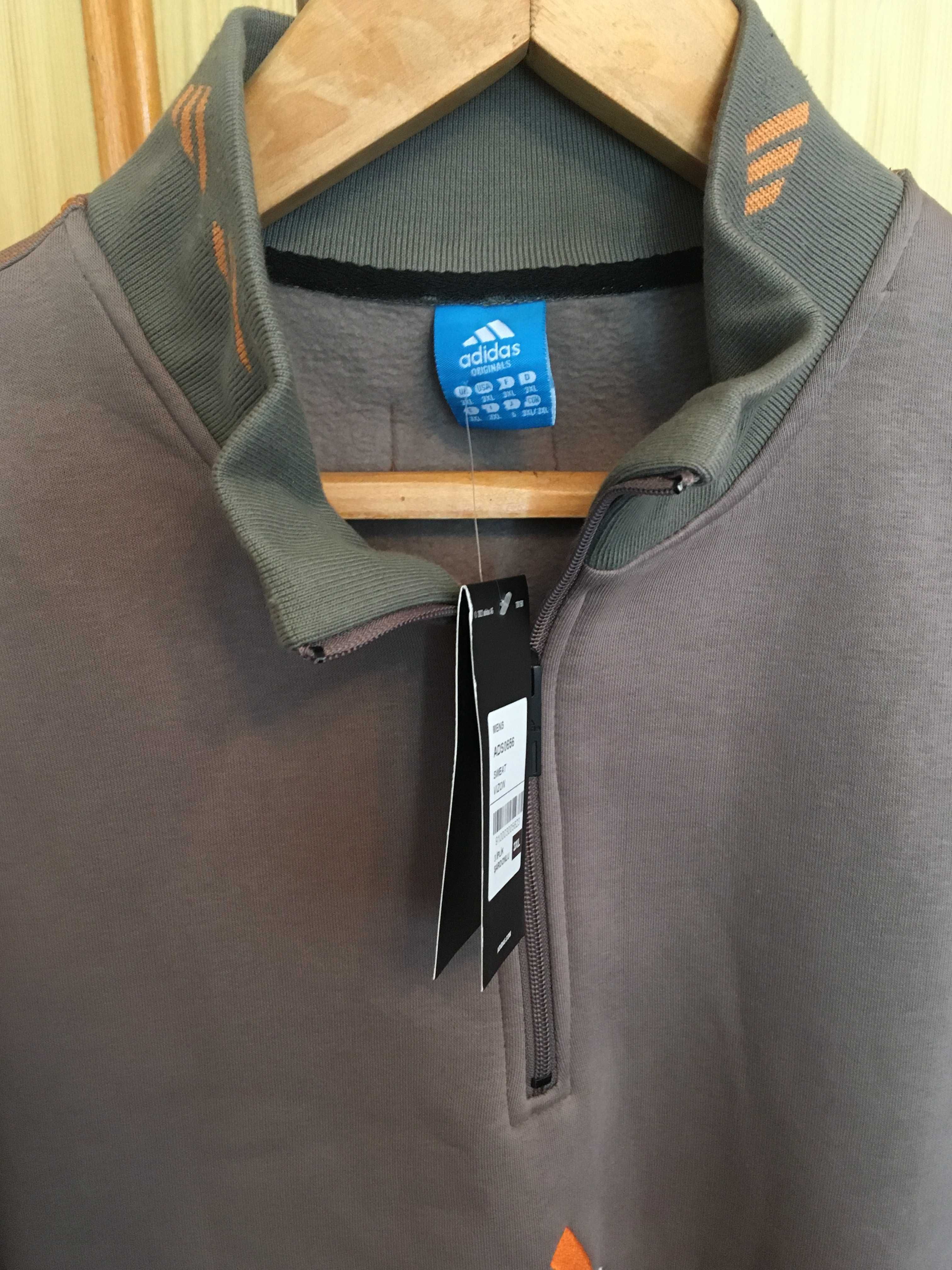 Кофта Adidas XL на флісі