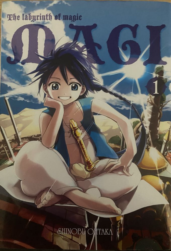 Manga Magi: Labirynth of Magic tomy 1-9