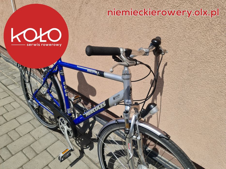 Rower męski trekkingowy HERCULES koła 28 SHIMANO DEORE wysyłka