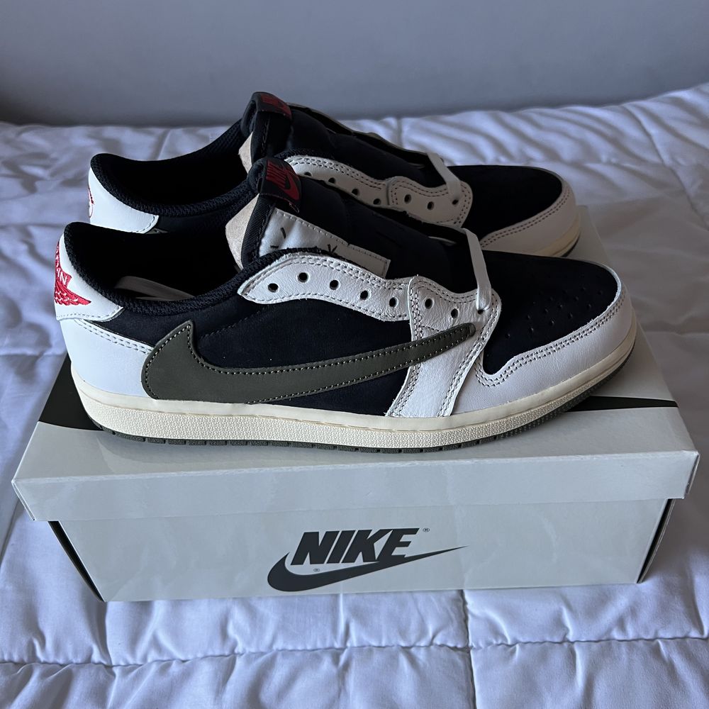 Buty Jordan 1 Low Travis Scott Olive - rozmiar 40