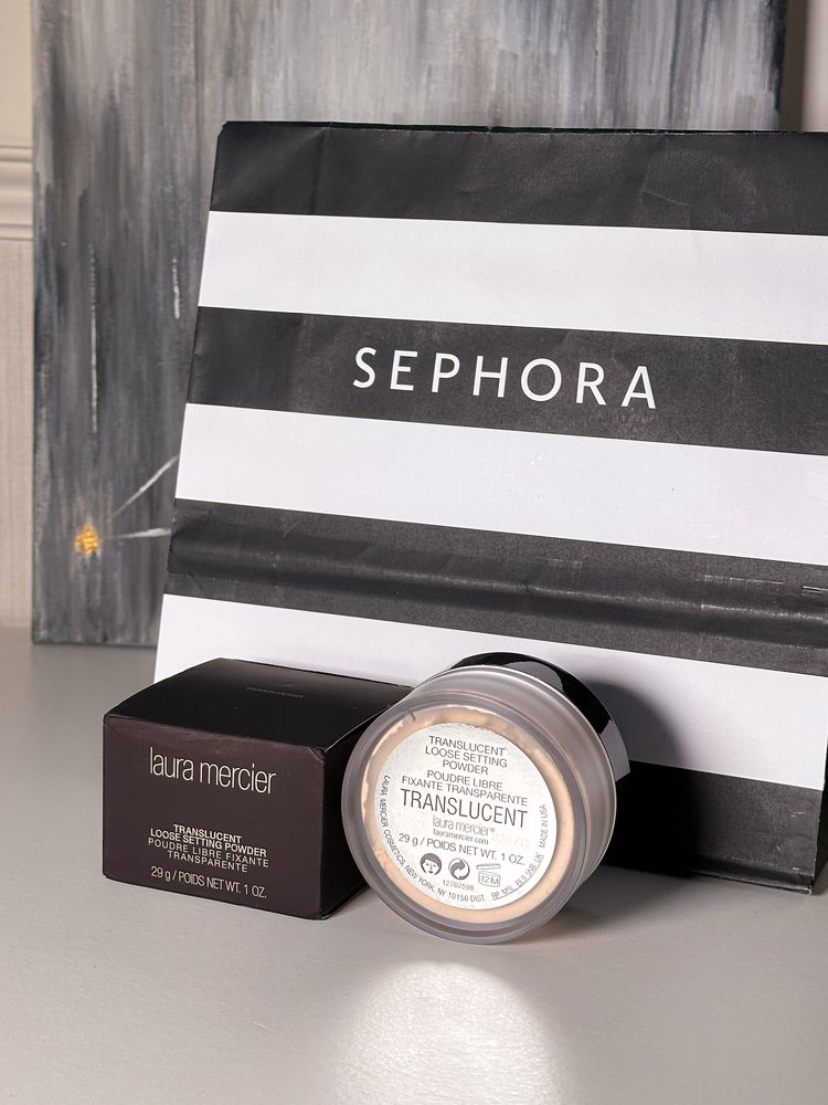 Puder Laura Mercier nowy translucent transparentny sypki puder