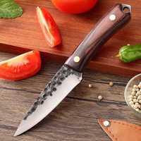 Кухонный  Нож из кованной нержавеющей стали Толщиной 4мм