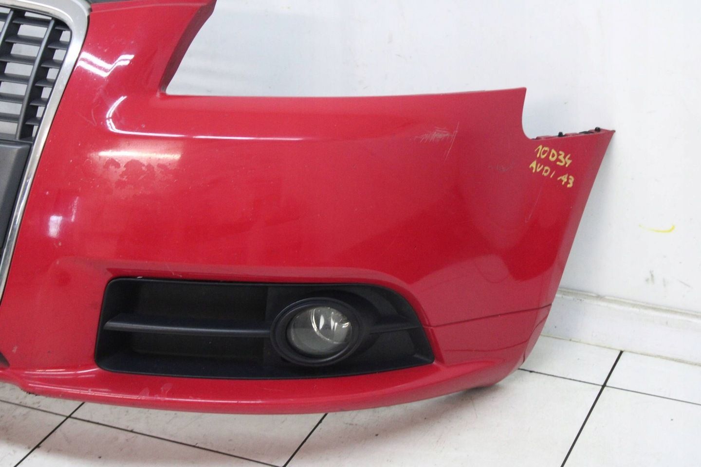 AUDI A3 II 8P 2003-2008R S-LINE DUŻY GRILL ZDERZAK PRZÓD PRZEDNI LZ3M