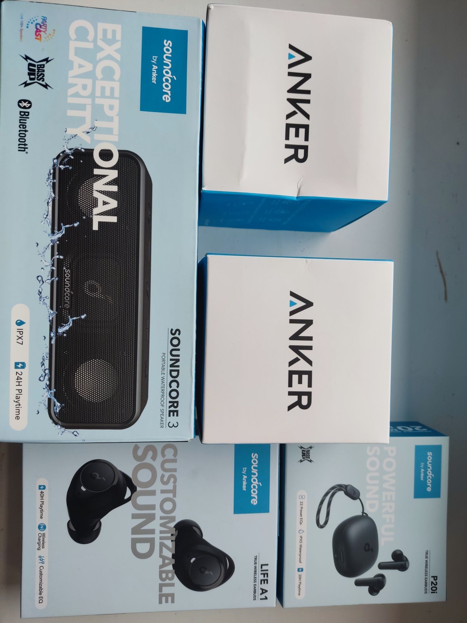 Колонки та навушники Anker