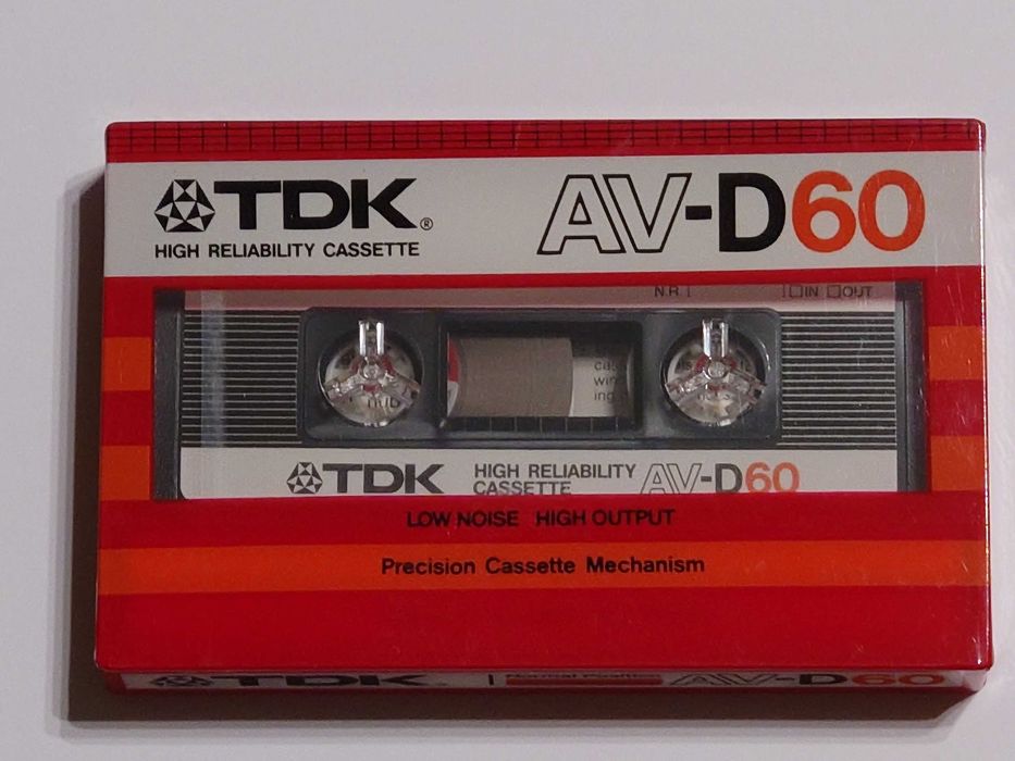 TDK AV-D60 rok 1982 - Unikatowa Seria Profesionalna HIGH RELIABILITY !
