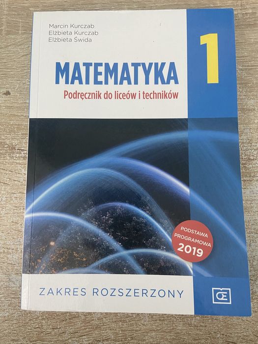 Matematyka. Zakres rozszerzony. Klasa 1