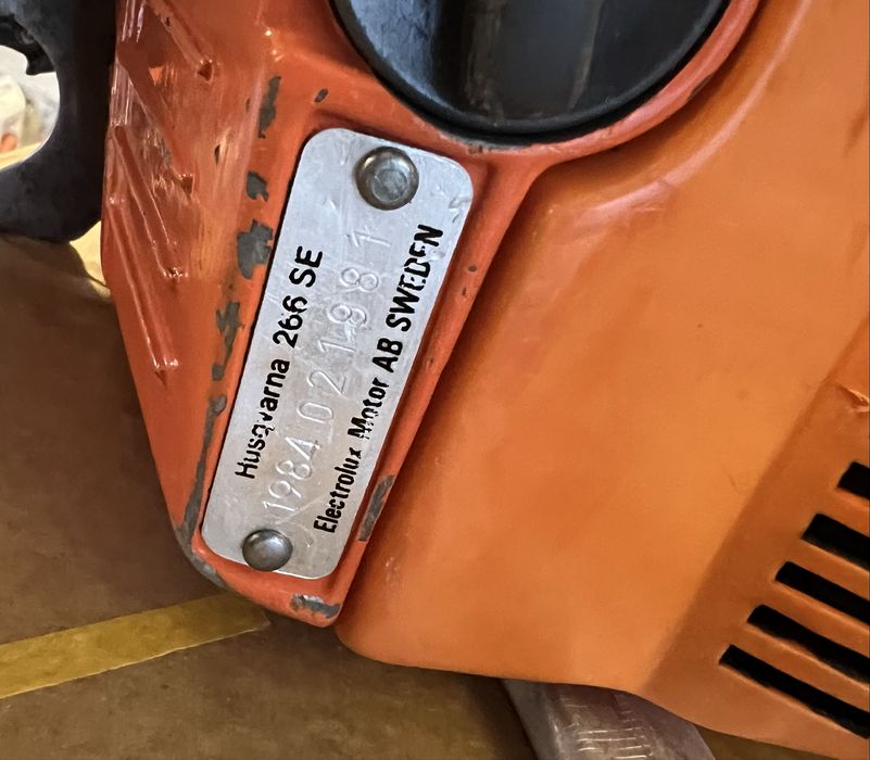 Piła spalinowa husqvarna 266 se