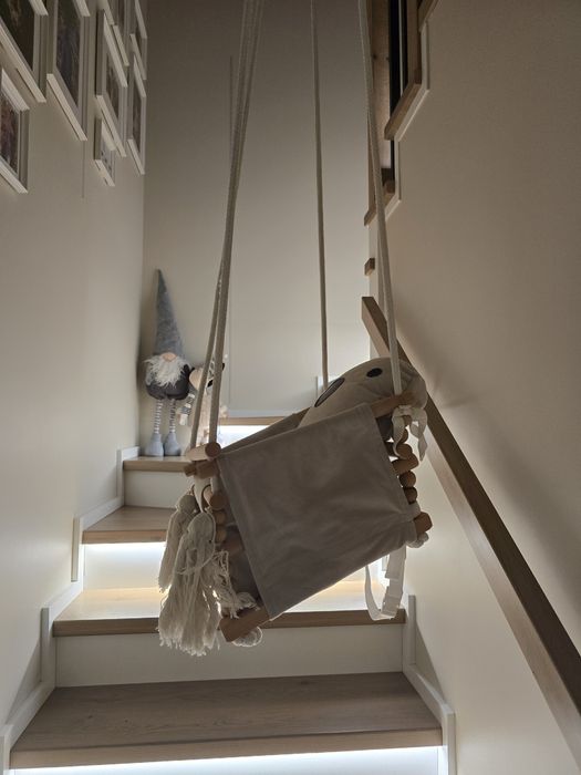 Drewniana Huśtawka dziecięca