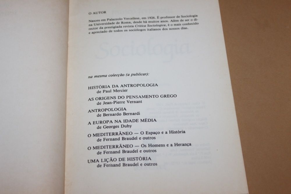 Sociologia// Franco Ferrarotti