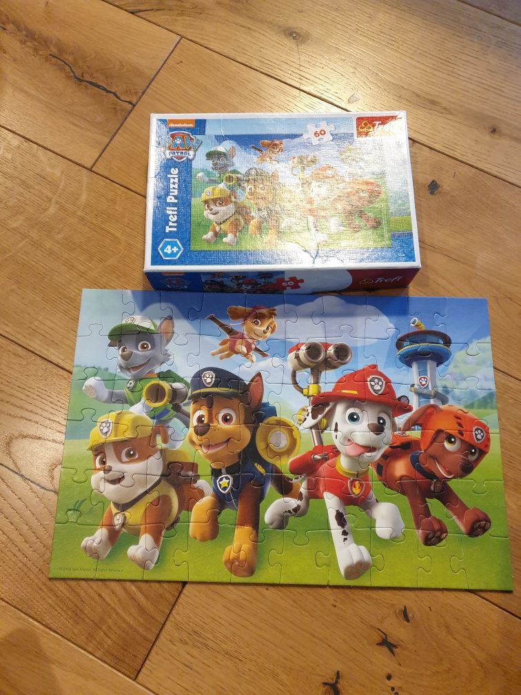 Puzzle Psi patrol 60 elementów 4+