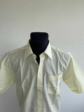 Koszula męska nowa 41 rozmiar z metką  koloru żółtego wzrost 170-176