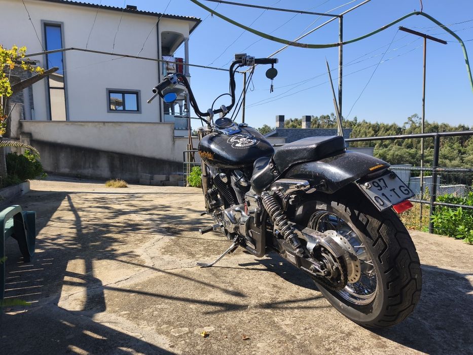 Honda Shadow black widow VT750