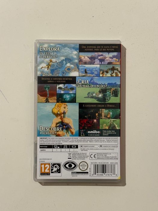 The Legend Of Zelda: Tears of the Kingdom- Nintendo Switch (como novo)