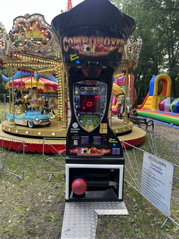 Siłomierz boxer,kopacz 2/1,automaty zręcznościowe.