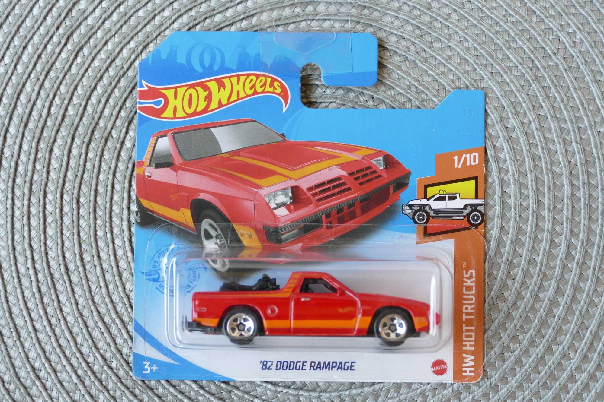 Hot Wheels autko "Resorak" '82 DODGE RAMPAGE edycja 2021r.