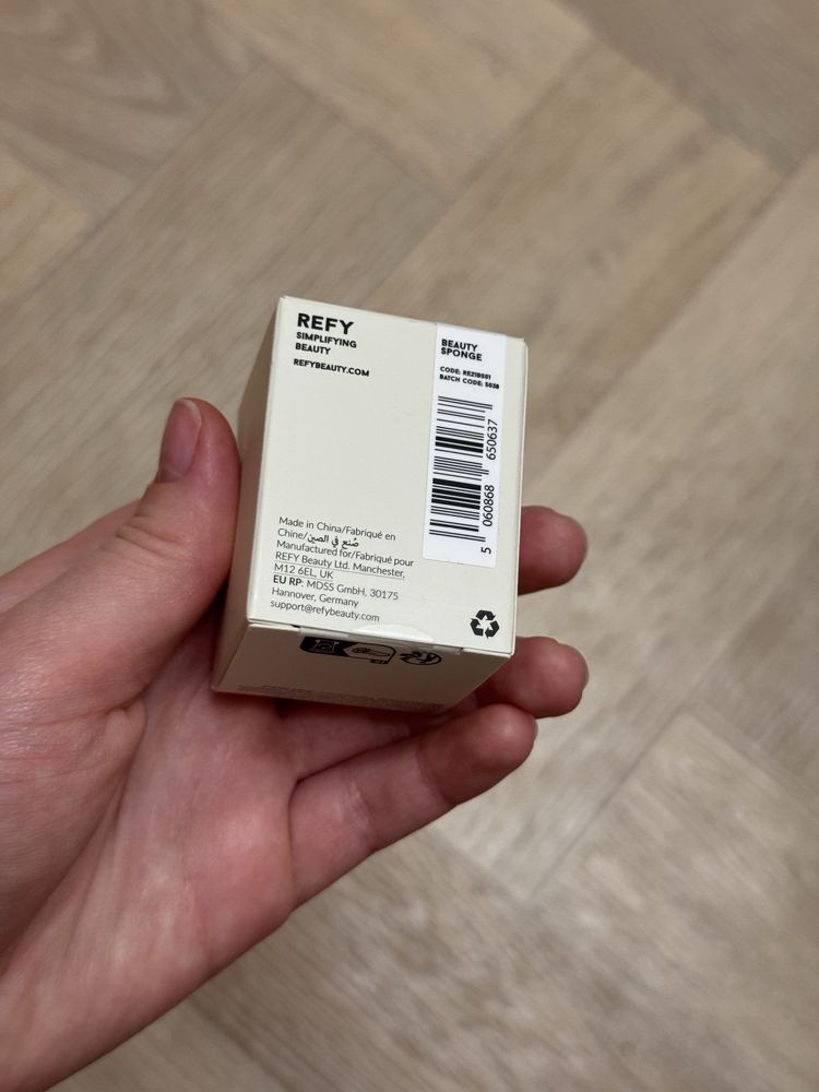 Refy спонж для обличчя Beauty Sponge