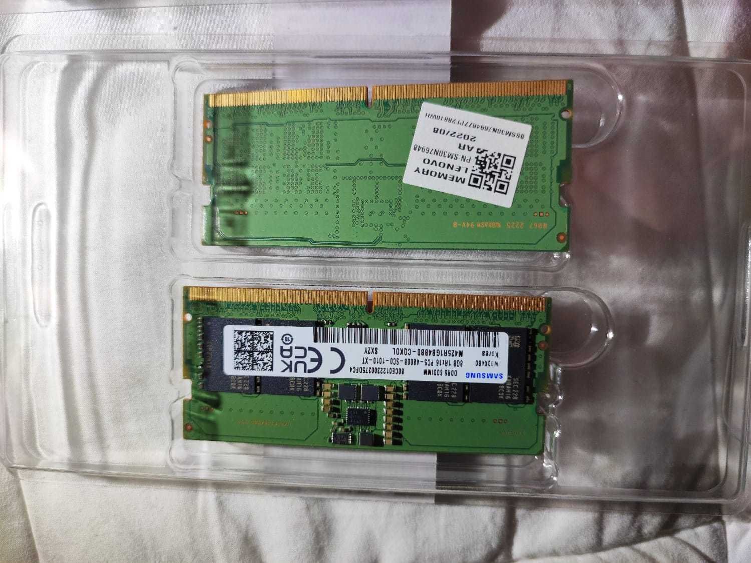 Pamięć SODIM DDR5 16GB [2x8GB] Samsung 4800MHz