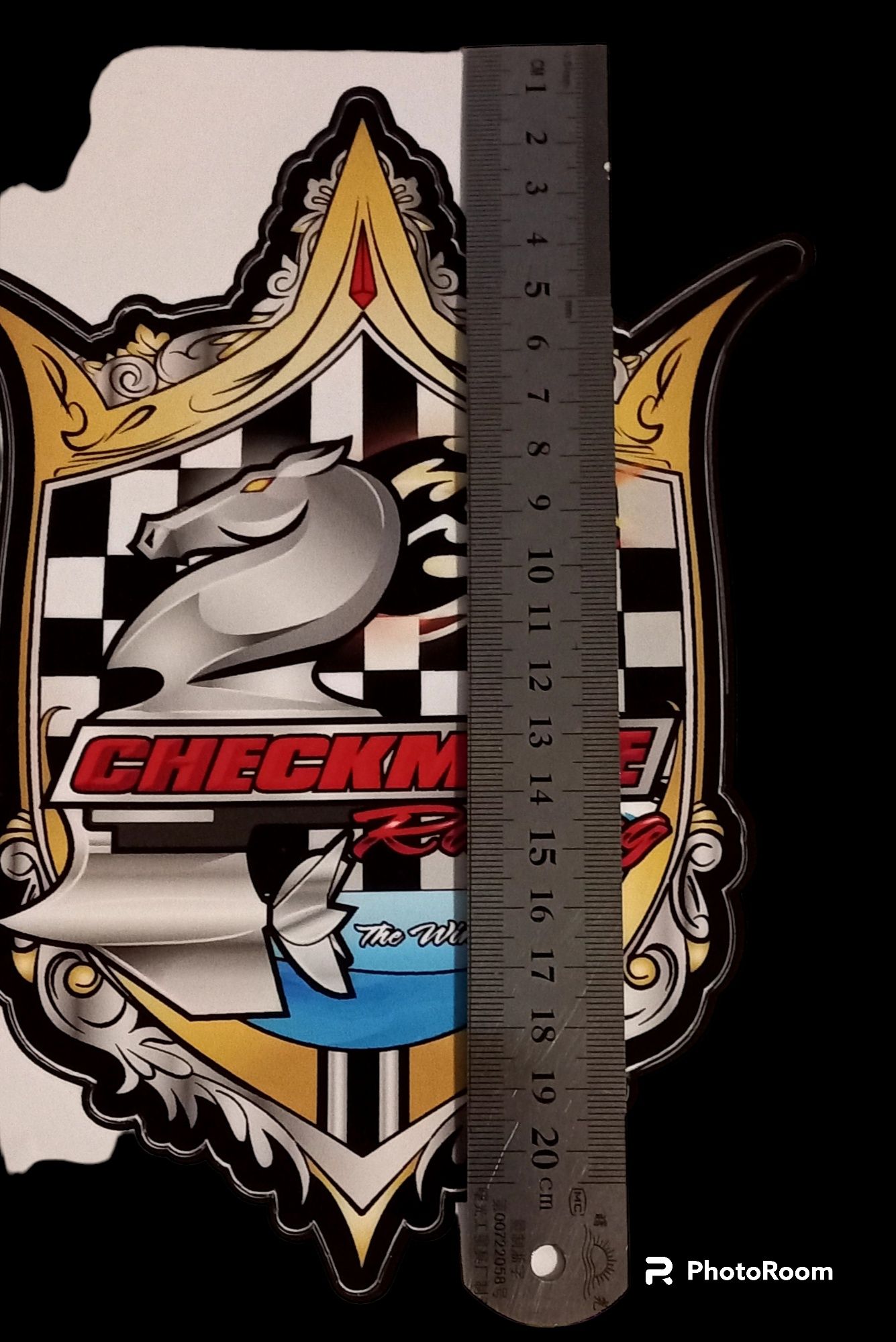 Наклейка автомобильная Checkmate