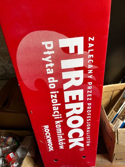 Płyty do termoizolacji kominków