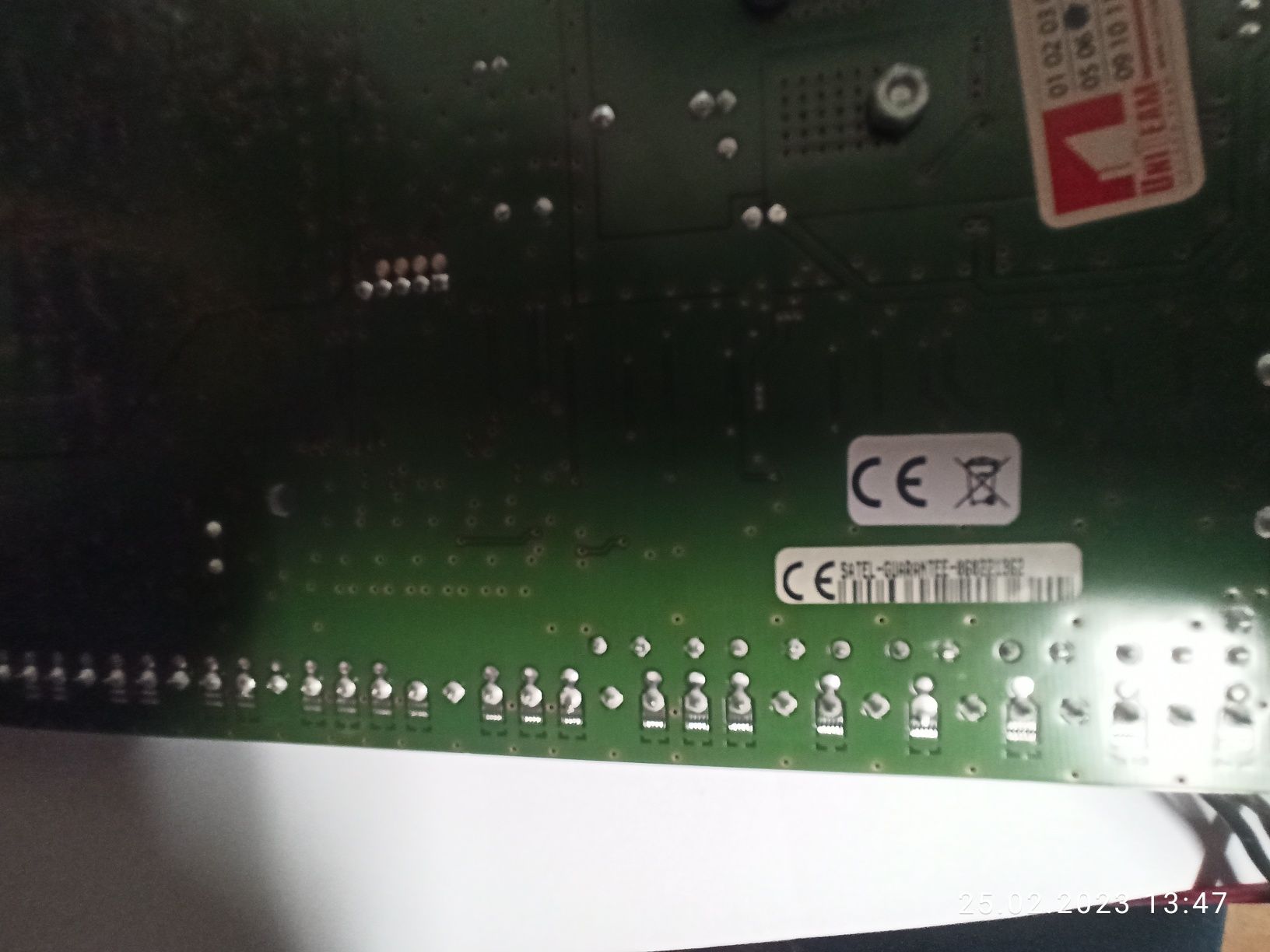 Плата охранно-пожарной сигнализации 16 зон Satel CA-64 P v3.5