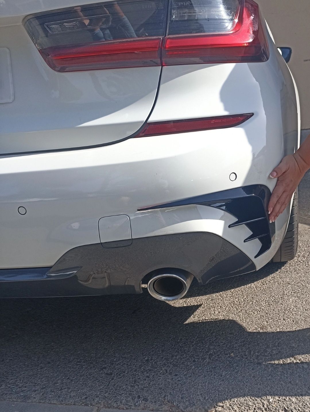 Накладки воздухозаборников элероны бампера для BMW 3 G20 G21 M packet