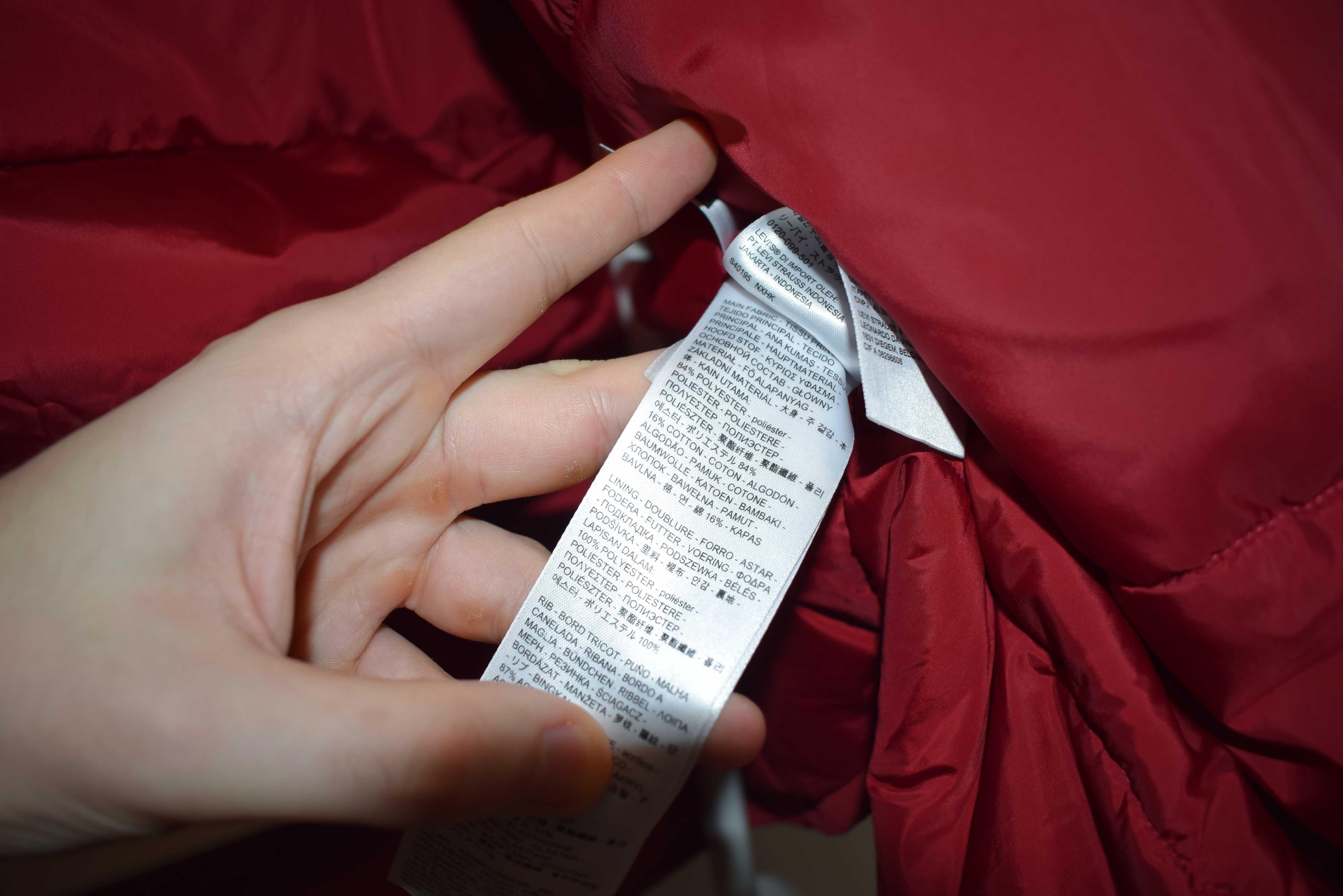 Levi's Woodside Long Utility Парка куртка пуховик