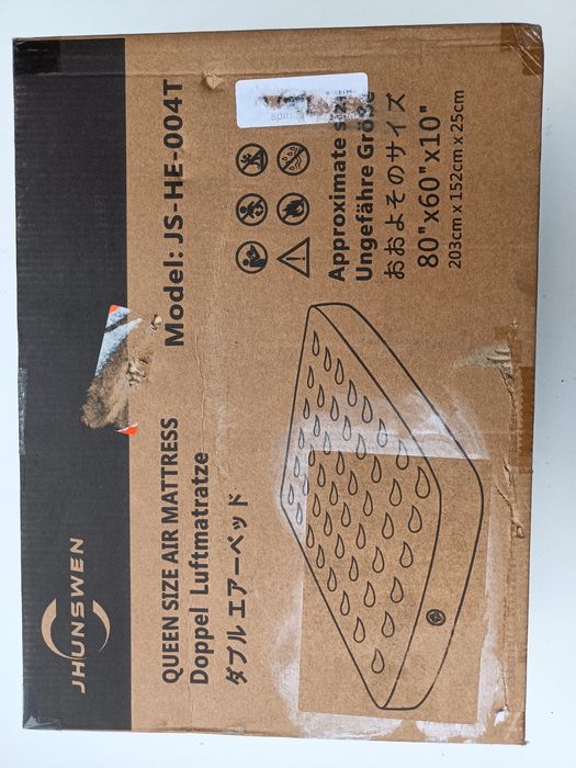Materac dmuchany dwuosobowy JHUNSWEN