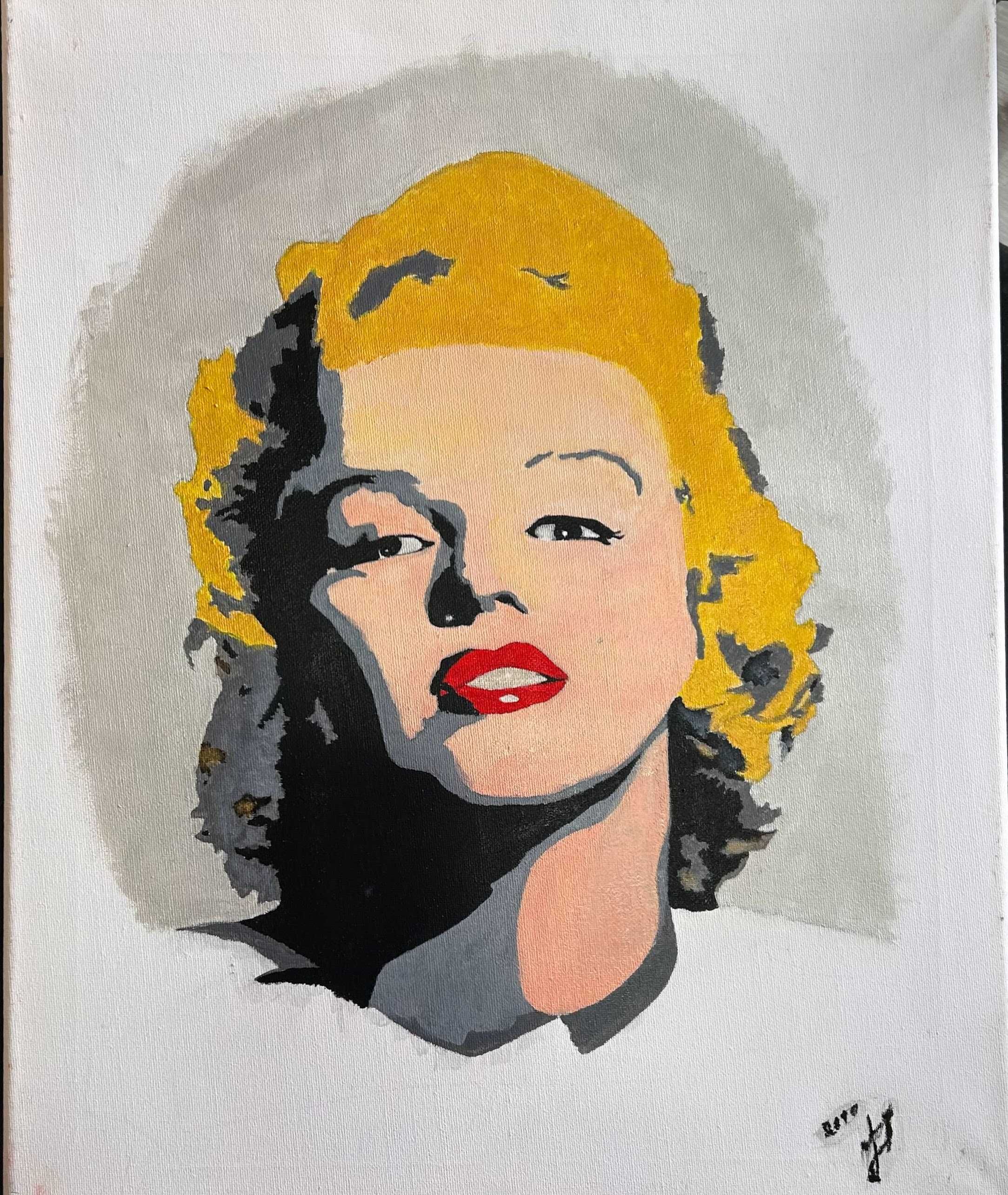 Pintura de Marilyn Monroe