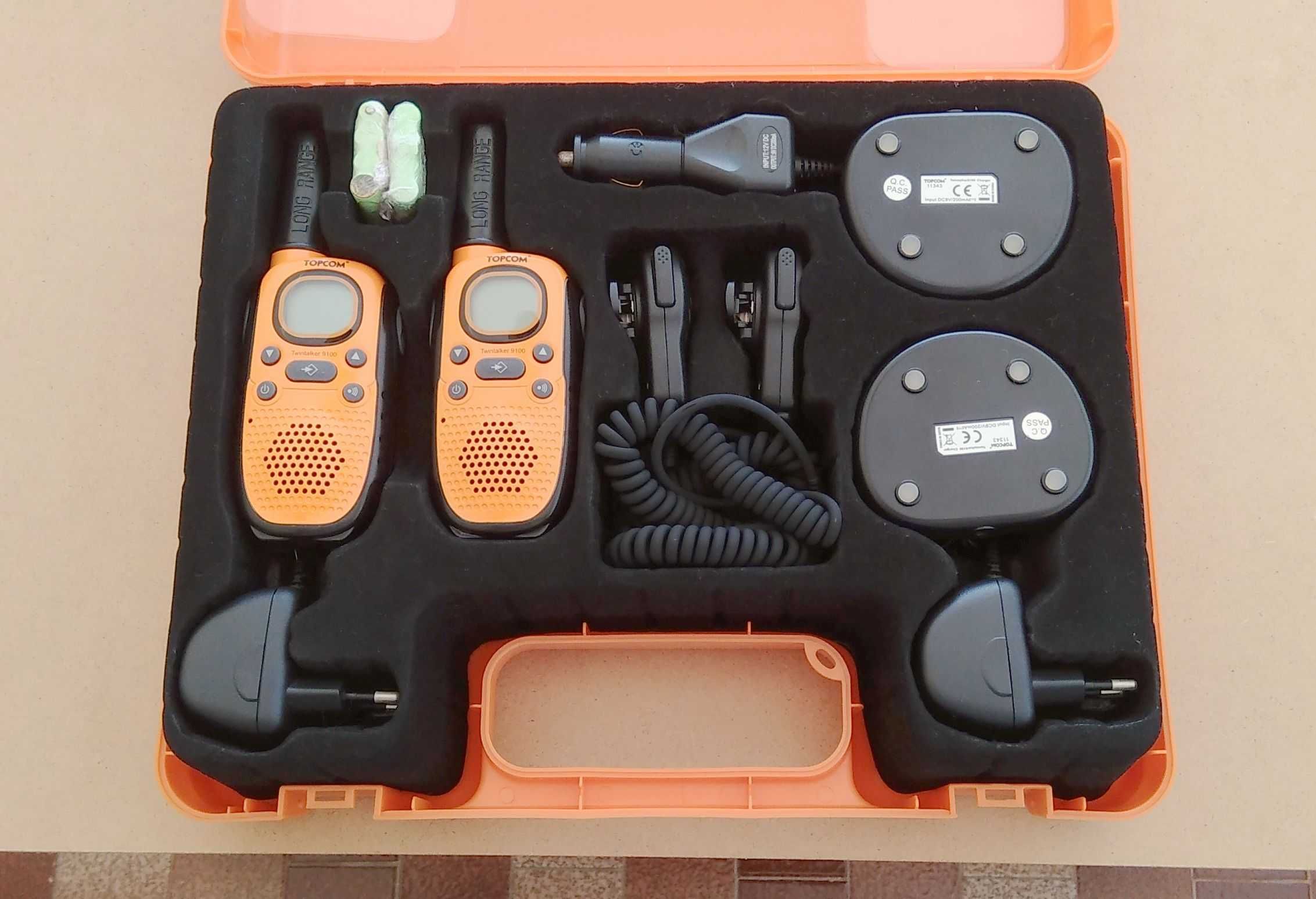 Rádios Walkie-Talkie PMR 446 - Topcom Twintalker 9100 Long Range