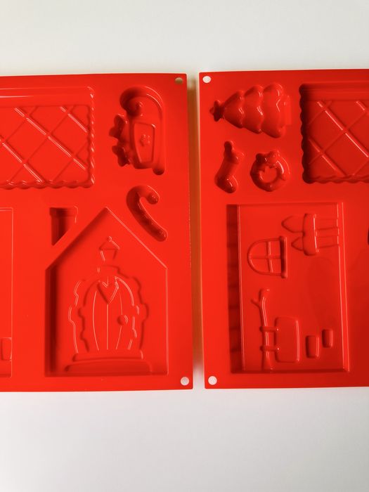 Molde de silicone NOVO - casinha de gengibre
